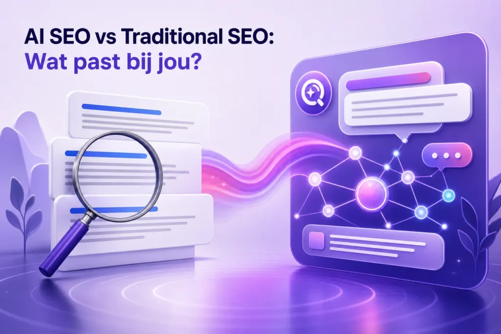 AI SEO vs Traditional SEO: Wat past bij jou? 2 1792042777407 featured